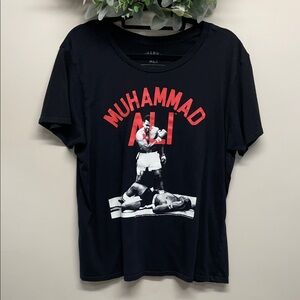 Muhammad Ali Black Short Sleeve Graphic Tee 2XL